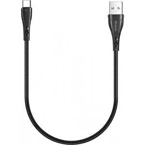 Mcdodo USB uz USB-C kabelis, Mcdodo CA-7460, 0.2m (melns)