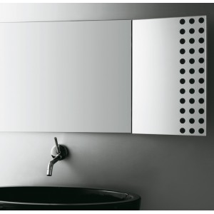 LFTS300 spogulis ar noliecamu malu 70011, 100x42cm
