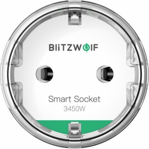 Умная розетка Blitzwolf BlitzWolf BW-SHP6 Pro WIFI, (ЕС) 3450 Вт