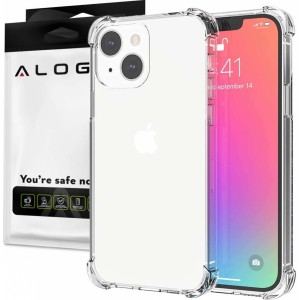 Alogy ShockProof Alogy Armored Case for Apple iPhone 14 Transparent