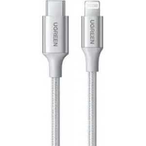 Ugreen Kabel Lightning do USB-C  2.0 UGREEN PD 3A US304, 1m