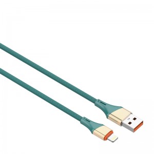 Ldnio zibens kabelis LDNIO LS632 30W, 2m (zaļš)