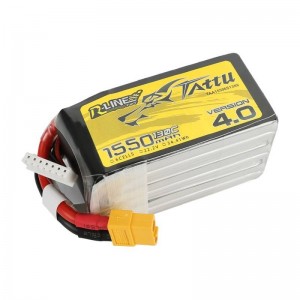 Tattu Battery Tattu R-Line 4.0 1550mAh 22.2V 130C 6S1P XT60