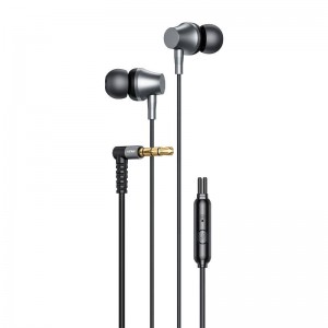 Vipfan Vadu in-ear austiņas Vipfan M17, 3.5mm ligzda (melna)