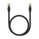 Baseus Ethernet CAT5, 0,5m tīkla kabelis (melns)