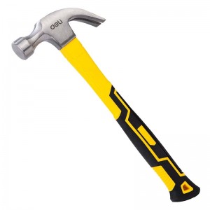 Deli Tools Claw Hammer 0.5kg Deli Tools EDL5002 (dzeltens)