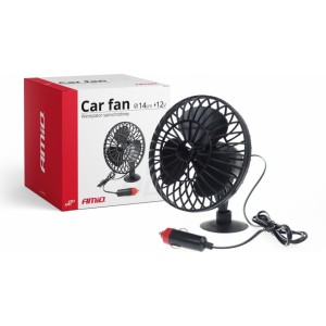 Amio Car Fan with Suction miniFAN 12V