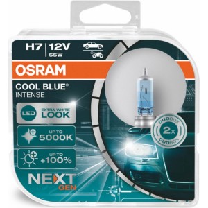 Osram halogēna spuldze Osram H7 12V 55W PX26d Cool Blue NEXT GEN 2 gab