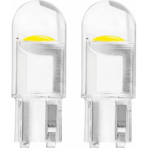 Amio LED STANDARD T10 W5W COB HPC 12V Прозрачный белый