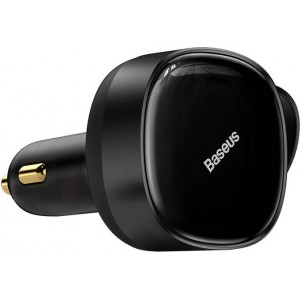 Автомобильное зарядное устройство Baseus Baseus Pleasure с кабелем USB-C + Lightning 3A, 30 Вт (черный)