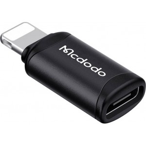 Mcdodo USB-C uz Lightning adapteri, Mcdodo OT-7680 (melns)