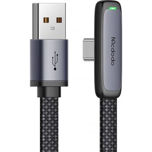 Mcdodo USB uz USB-C kabelis Mcdodo CA-3340 6A 90 grādi 1.2m