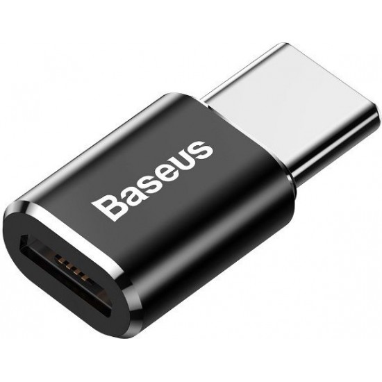 Адаптер Baseus Micro USB на USB Type-C - черный