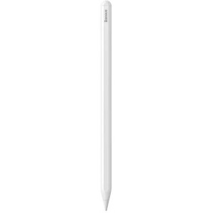 Baseus stylus with wireless charging for iPad white + replaceable tip (universal)