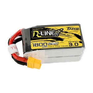 Tattu Battery Tattu R-Line Version 3.0 1800mAh 14,8V 120C 4S1P XT60