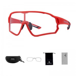 Rockbros Polarized cycling glasses Rockbros 10135R (red)