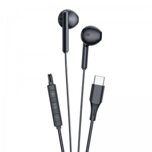 Vipfan Vadu in-ear austiņas Vipfan M18, USB-C (melnas)