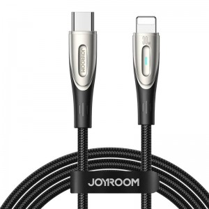 Кабель Joyroom Star-Light USB C к Ligtning SA27-CL3 / 100 Вт / 1,2 м (черный)