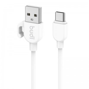 Budi USB-C kabelis Budi 1M 2.4A
