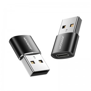 OTG adapteris USB Type-C, 2gab., Joyroom S-H152, melns