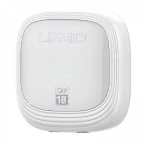 Ldnio Настенное зарядное устройство LDNIO A2512Q 2USB 18 Вт + кабель Lightning