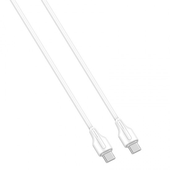Ldnio LC121-C 1m, 65W USB-C - USB-C kabelis