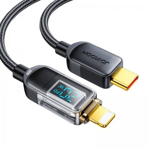 Joyroom Kabel do USB-C Lightning 20W 1.2m Joyroom S-CL020A4 (czarny)