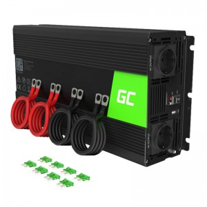 Green Cell Voltage converter Green Cell Inwerter 12V / 230V 2000W/4000W (pure sine wave)