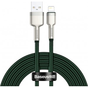 USB-кабель Baseus для Lightning Baseus Cafule, 2,4 А, 2 м (зеленый)