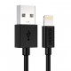 Choetech USB to Lightning kabelis Choetech IP0026, MFi,1.2m (melns)