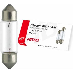 Амио галогенные лампы C5W Festoon 31 мм 12 В 10 шт.