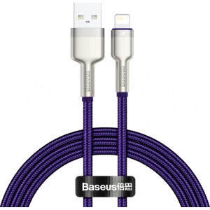 USB-кабель Baseus для Lightning Baseus Cafule, 2,4 А, 1 м (фиолетовый)