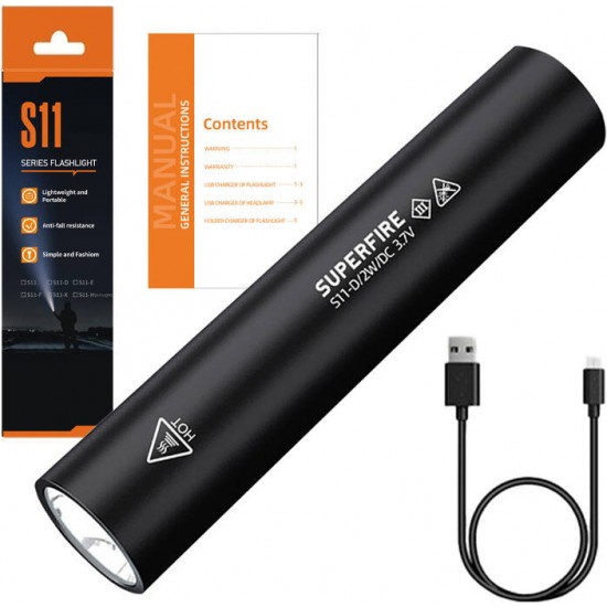 Superfire S11-D Luktiris 135lm / USB