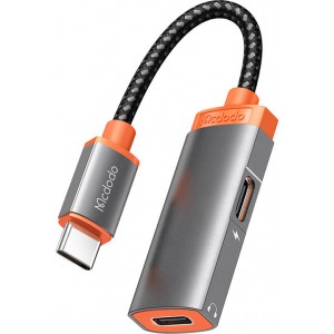 Mcdodo Adapter USB-C to 2x USB-C Mcdodo CA-0520, PD 60W (black)