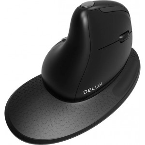 Вертикальная мышь Delux Wire Delux M618XSU 4000DPI RGB