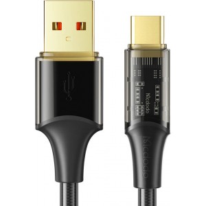 Mcdodo kabelis USB-C Mcdodo CA-2092 6A, 1.8m (melns)