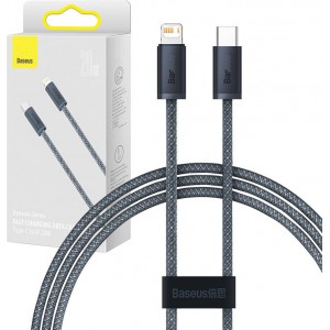 Baseus Dynamic Series kabelis USB-C līdz Lightning, 20W, 1m (pelēks)