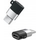 XO NB149-A Vada Adapteris - Konverteris no Micro USB uz USB-C Melna