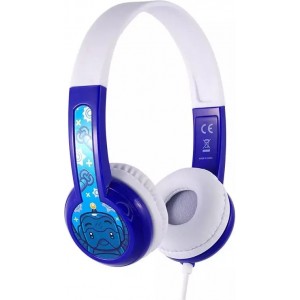 Buddyphones DiscoverFun Kids Wired Headphones (Blue)