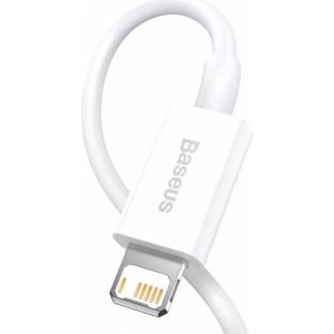 Joyroom Baseus Superior USB - Lightning 2.4A 2 m kabelis Balts (CALYS-C02)