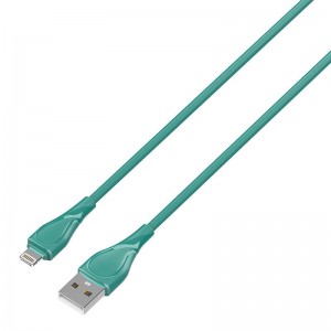 Ldnio Lightning kabelis LDNIO LS612 25W, 2m (zaļš)