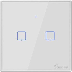 Sonoff Smart Switch WiFi + RF 433 Sonoff T2 EU TX (2-channel)