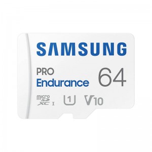 Samsung PRO Endurance Atmiņas Karte + Adapteris 64GB