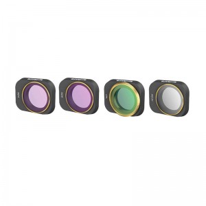 Sunnylife Set of 4 filters UV+CPL+ND4+ND8 Sunnylife for DJI Mini 3 Pro (MM3-FI418)