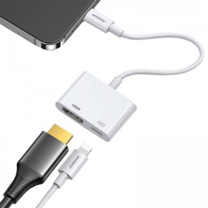 Joyroom adapteris Lightning - HDMI Joyroom S-H141 (balts)