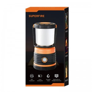 Superfire Kempinga lampa Superfire T39, 12W, 850lm