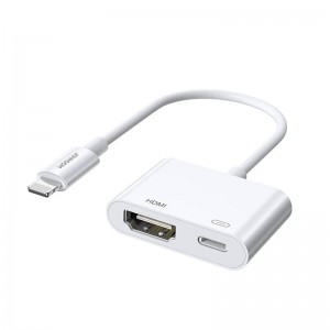 Joyroom adapteris Lightning - HDMI Joyroom S-H141 (balts)