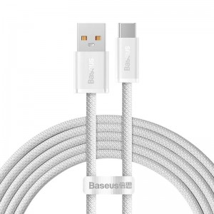 Baseus Cable USB to USB-C Baseus Dynamic Series, 100W, 2m (white)