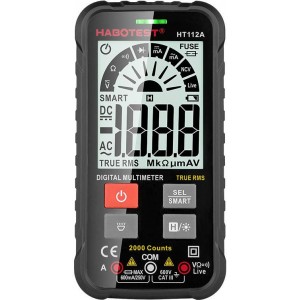 Habotest digitālais universālais multimetrs Habotest HT112A True RMS