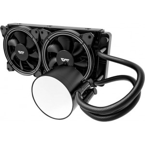 Darkflash PC ūdens dzesēšana AiO Darkflash TR240 RGB 2x 120x120 (melns)